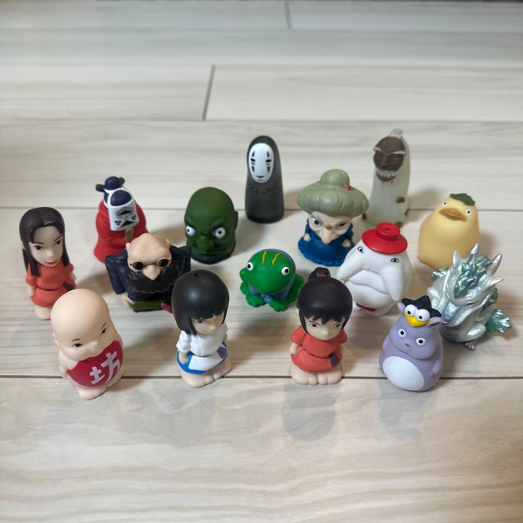 ジブリ 千と千尋の神隠し 指人形 15体セット