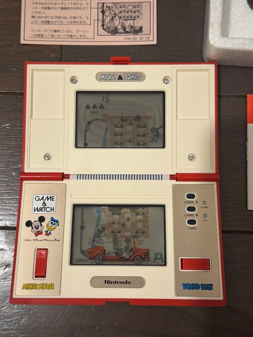 Game&WATCH マルチスクリーンMickey & Donald DM-53