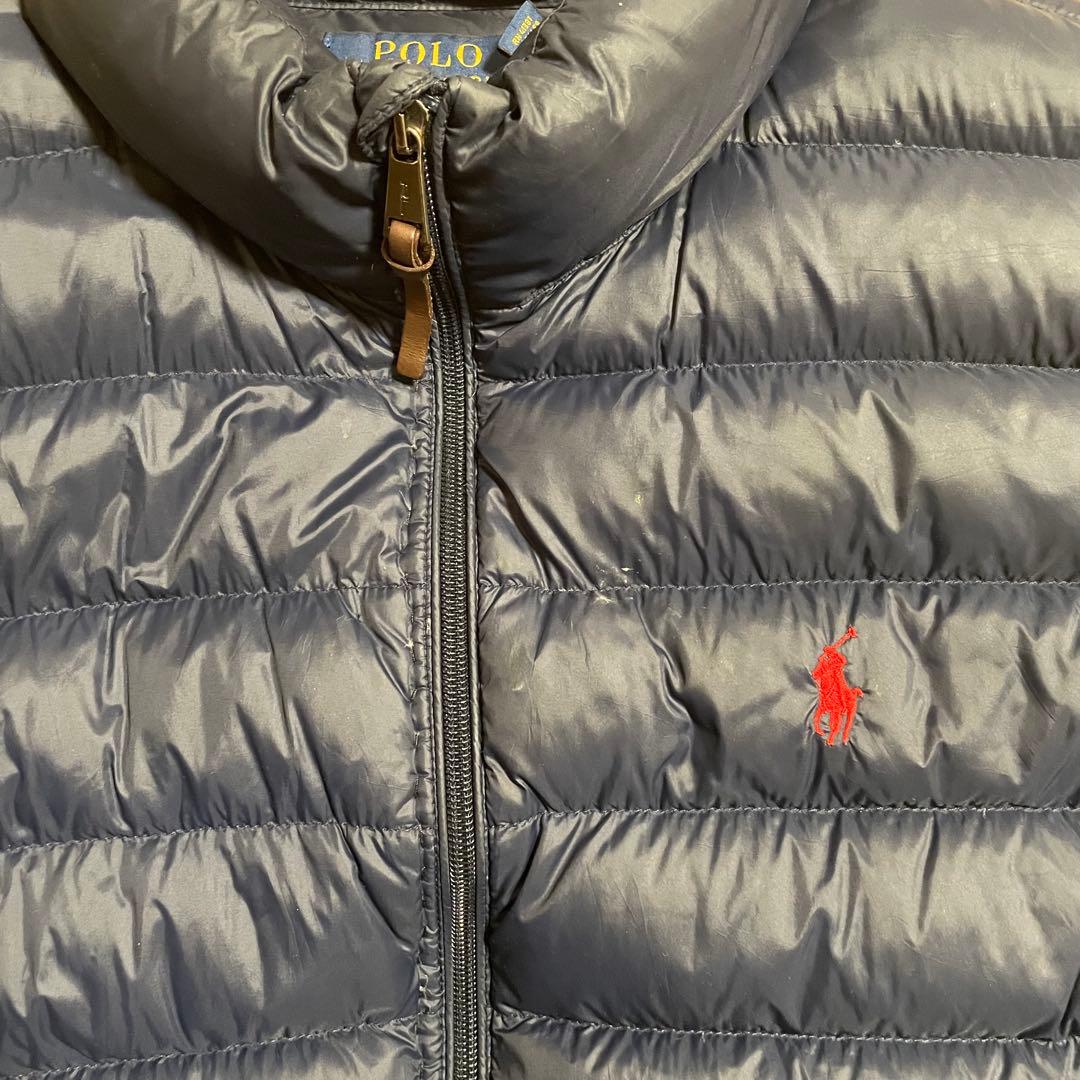 ラルフローレン ダウンベスト ネイビー XXL POLO RALPHLAUREN
