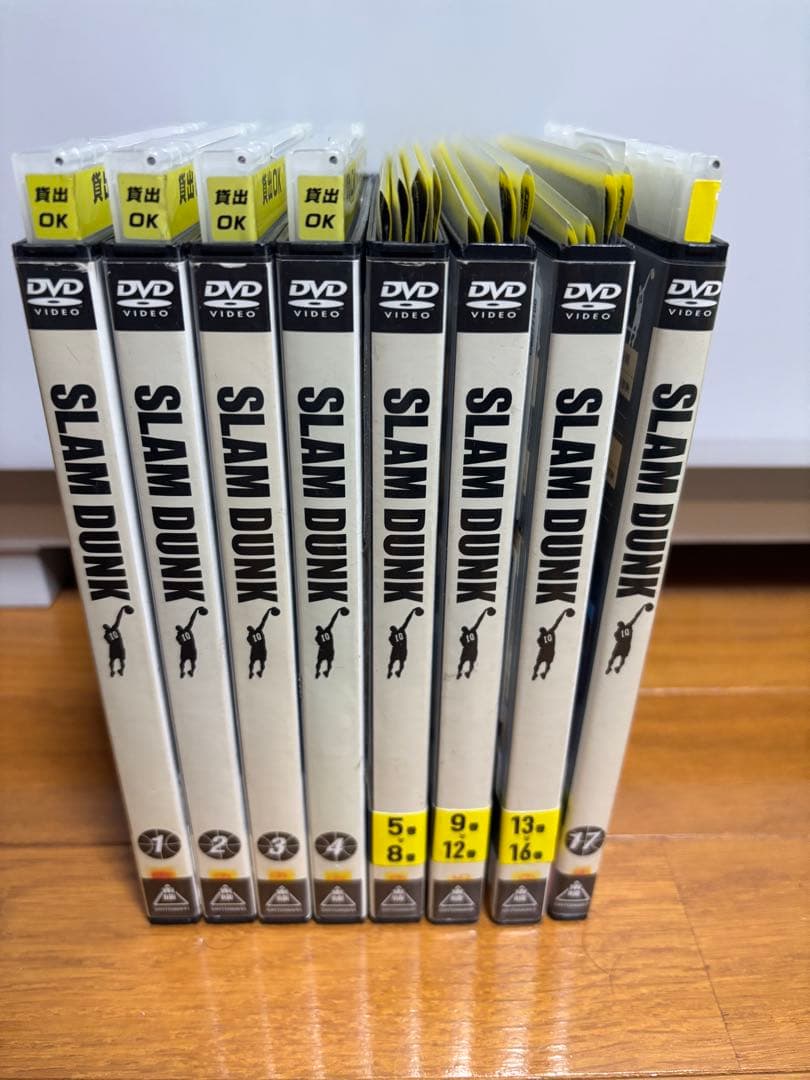 スラムダンク dvd 全巻　1-17巻
