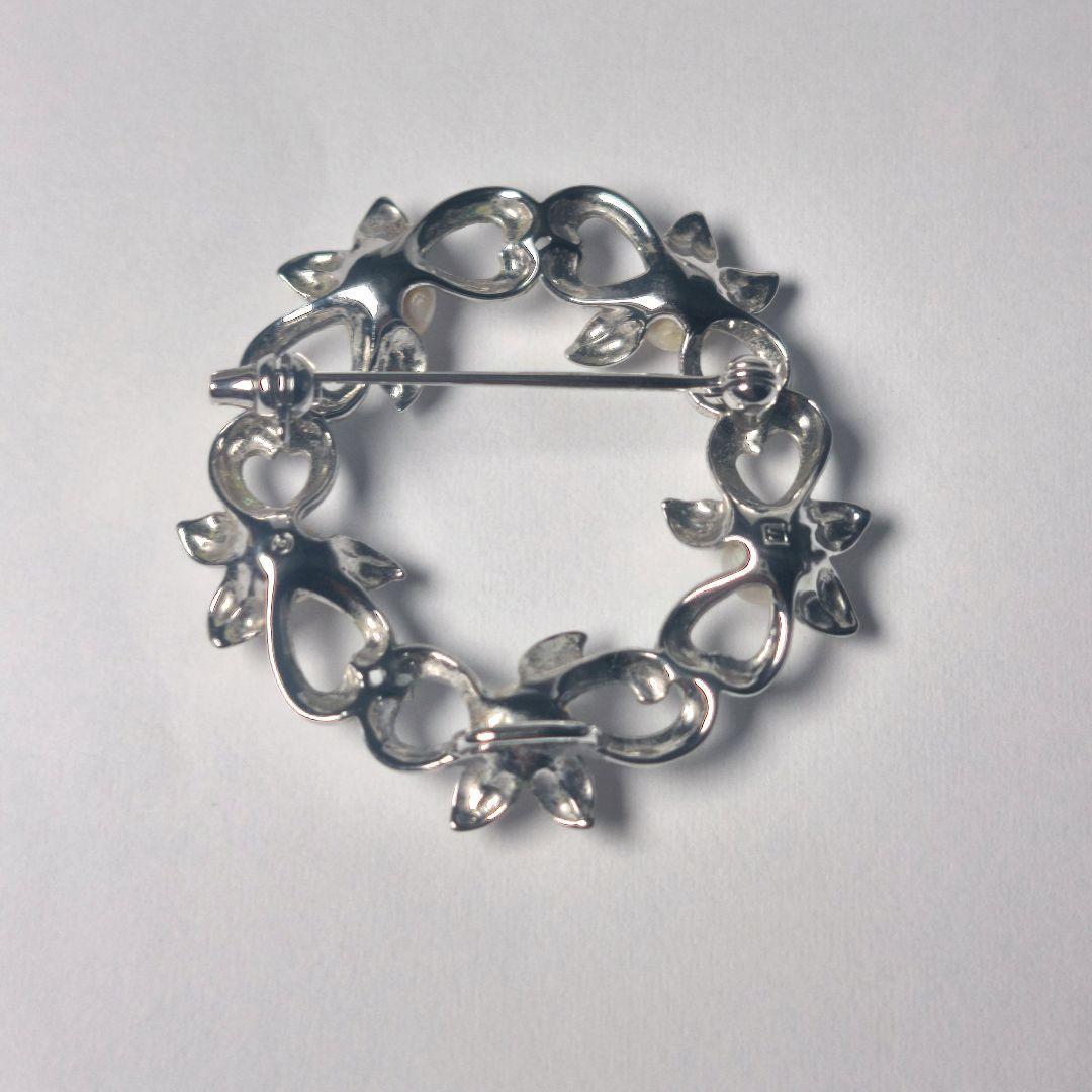 【美品 高品質◎】タサキ ブローチ パール サークル フォーマル