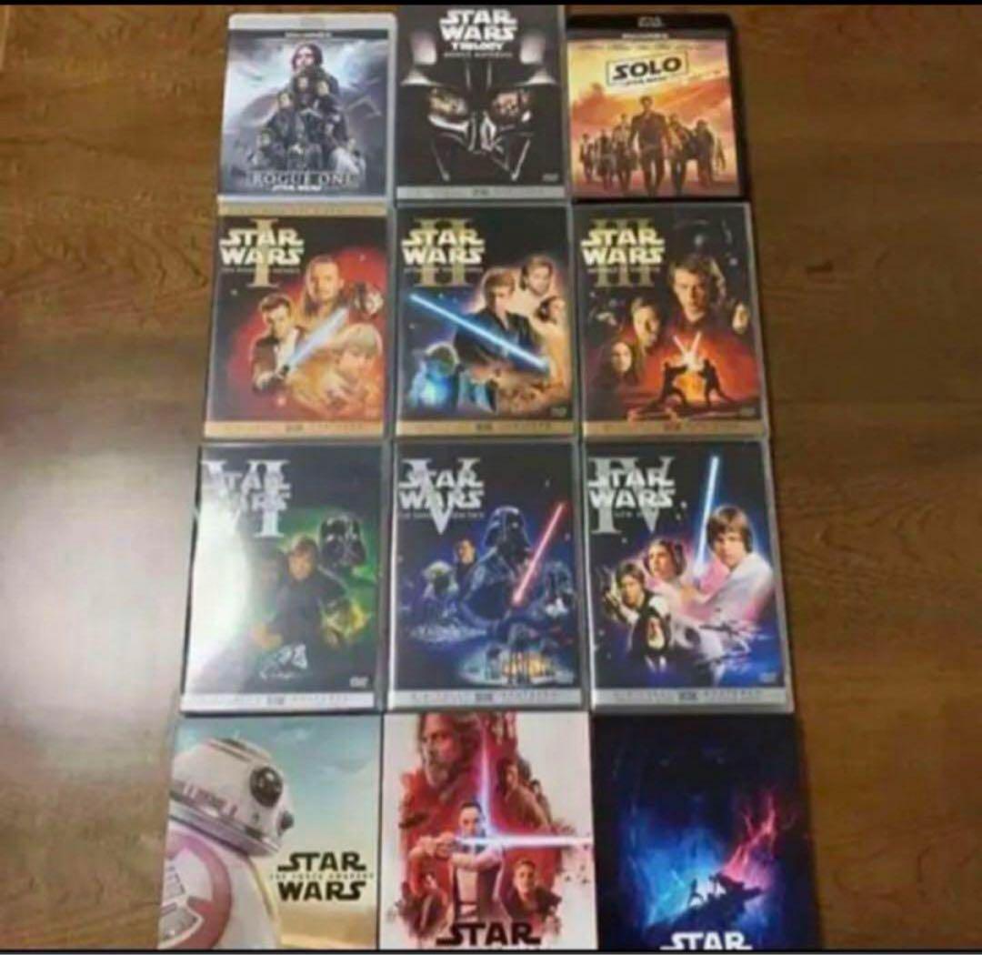 吹き替えあり❤️ スターウォーズ全11作品セットになります。