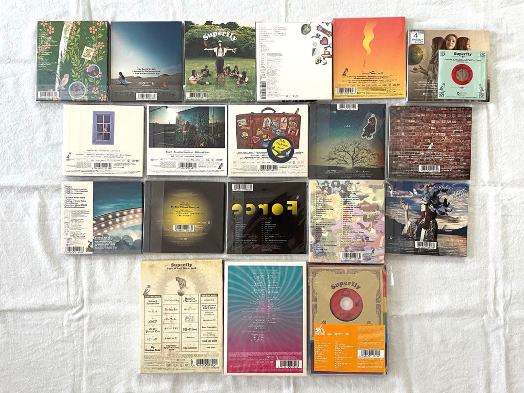 【C】Superfly CD&DVDまとめ売り