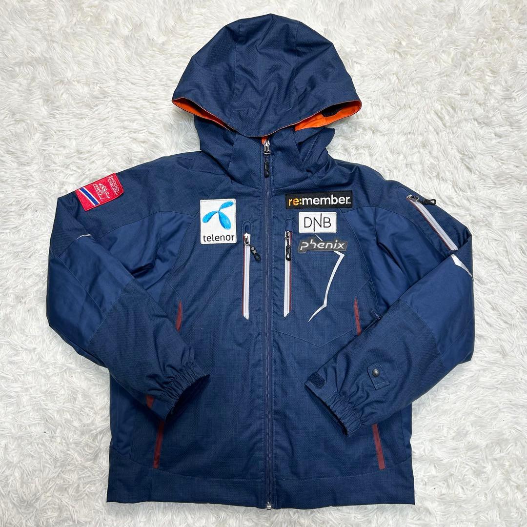 美品 Phoenix フェニックス スキーウェア ノルウェー代表 ネイビー 黒