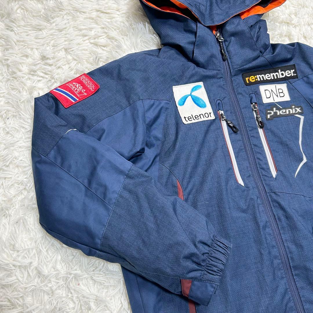 美品 Phoenix フェニックス スキーウェア ノルウェー代表 ネイビー 黒