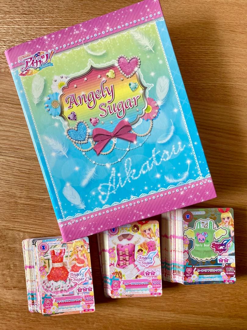 椛*）様 エンジェリーシュガーバインダー＋カード129枚＊アイカツ星宮いちご 天