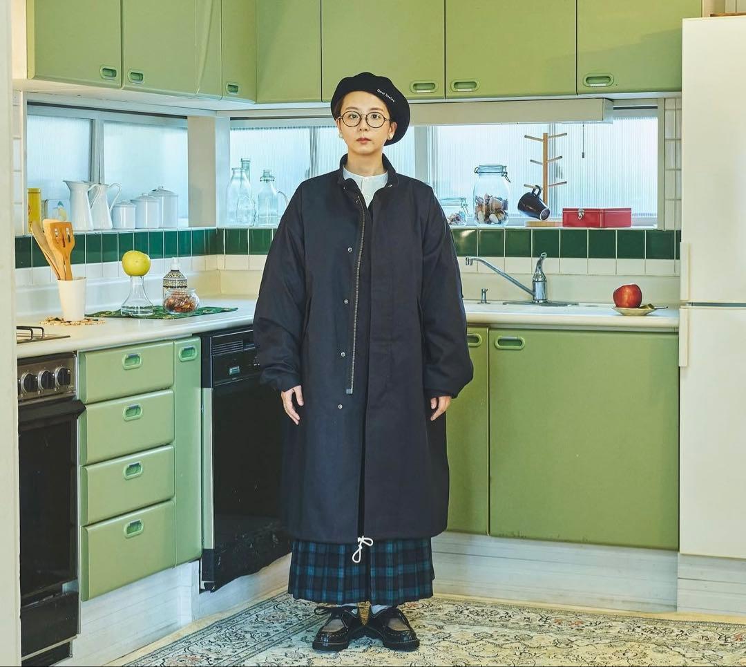 omat unelma モッズコート ネイビー