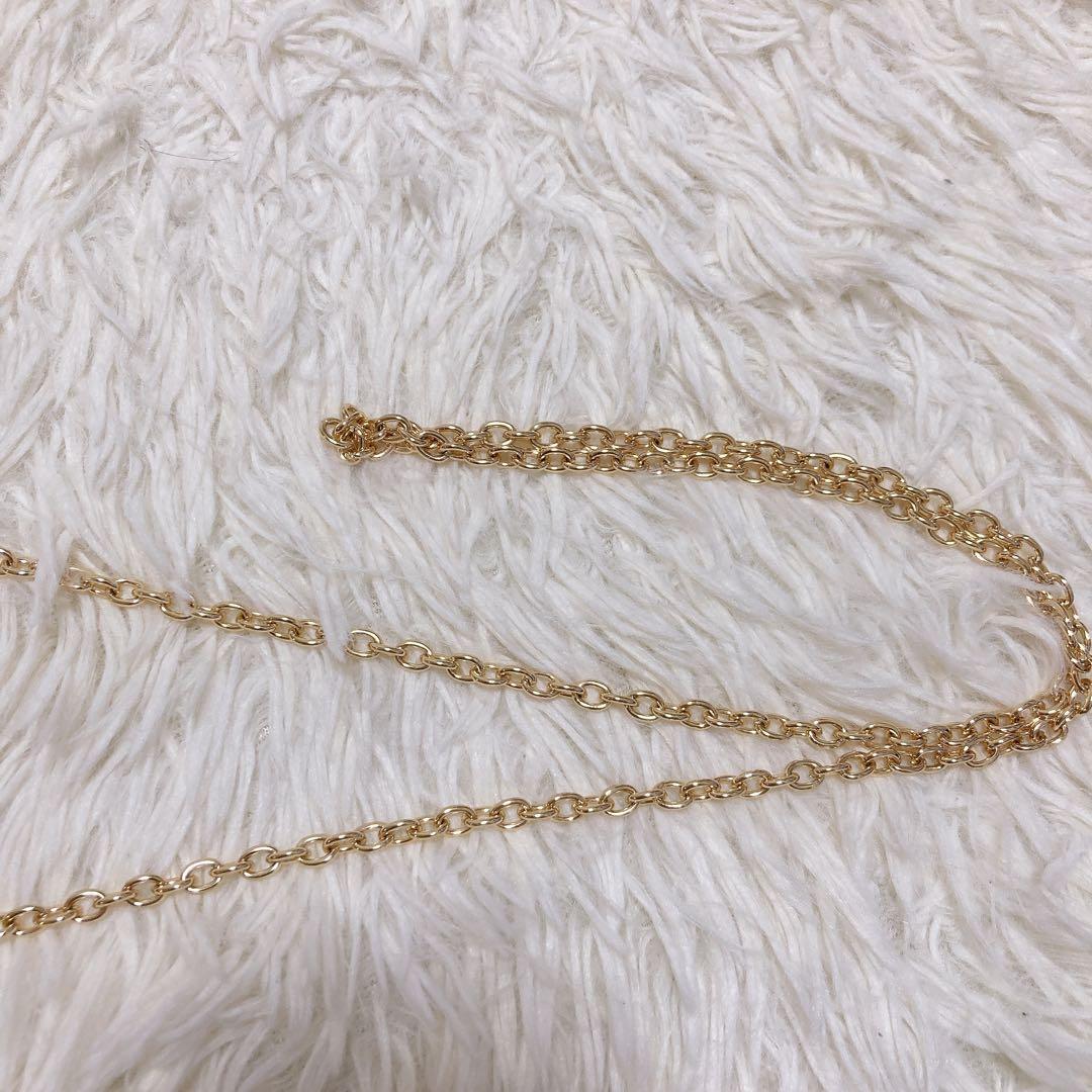 極美品✨AIMER ゴールド フレアタッククラッチバッグ ショルダー 2way