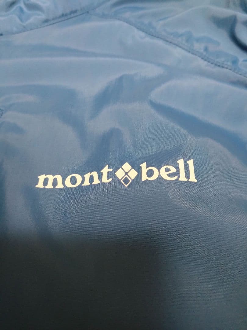 mont-bell　ファンブローベスト一式　ブルーグリーン(LGY) Lサイズ