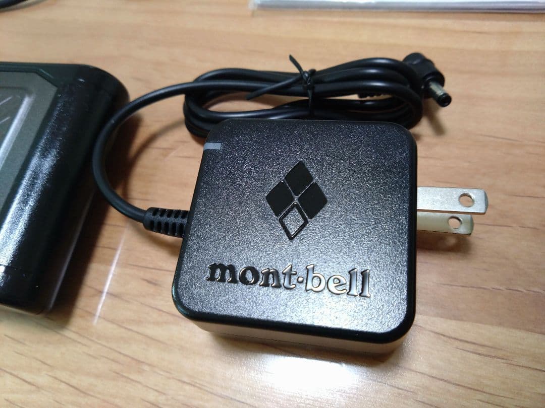 mont-bell　ファンブローベスト一式　ブルーグリーン(LGY) Lサイズ