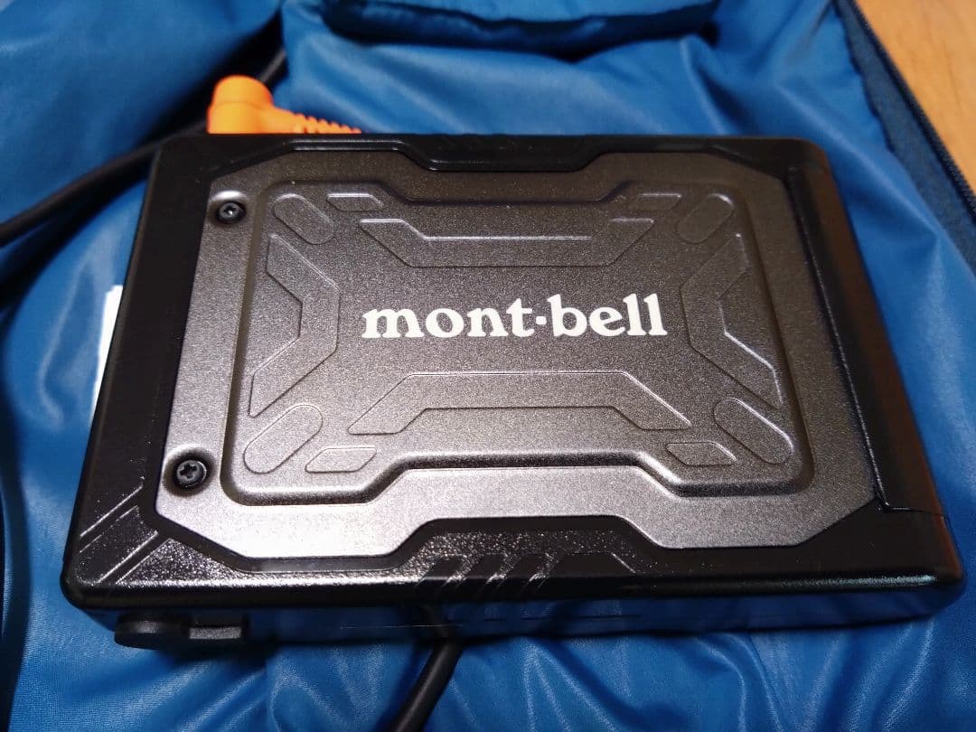 mont-bell　ファンブローベスト一式　ブルーグリーン(LGY) Lサイズ