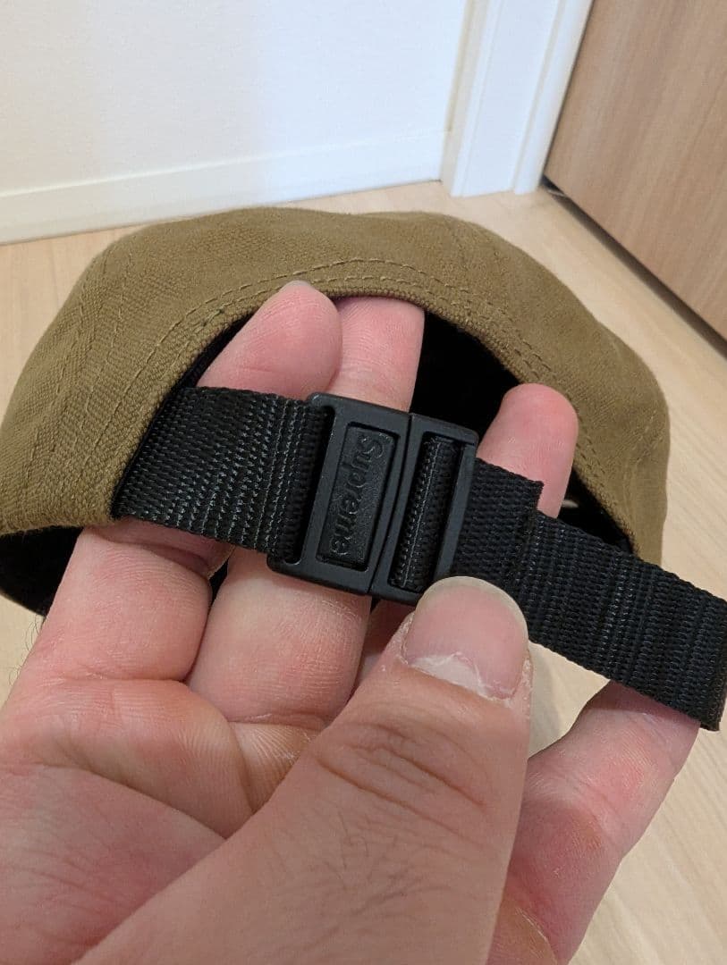 SUPREME BOXロゴ キャップ オリーブ