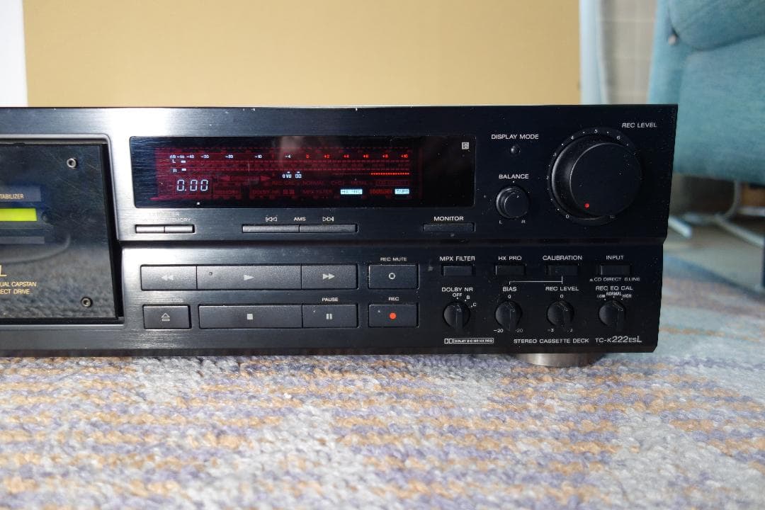 【音質重視】SONY TC-K222ESL カセットデッキ
