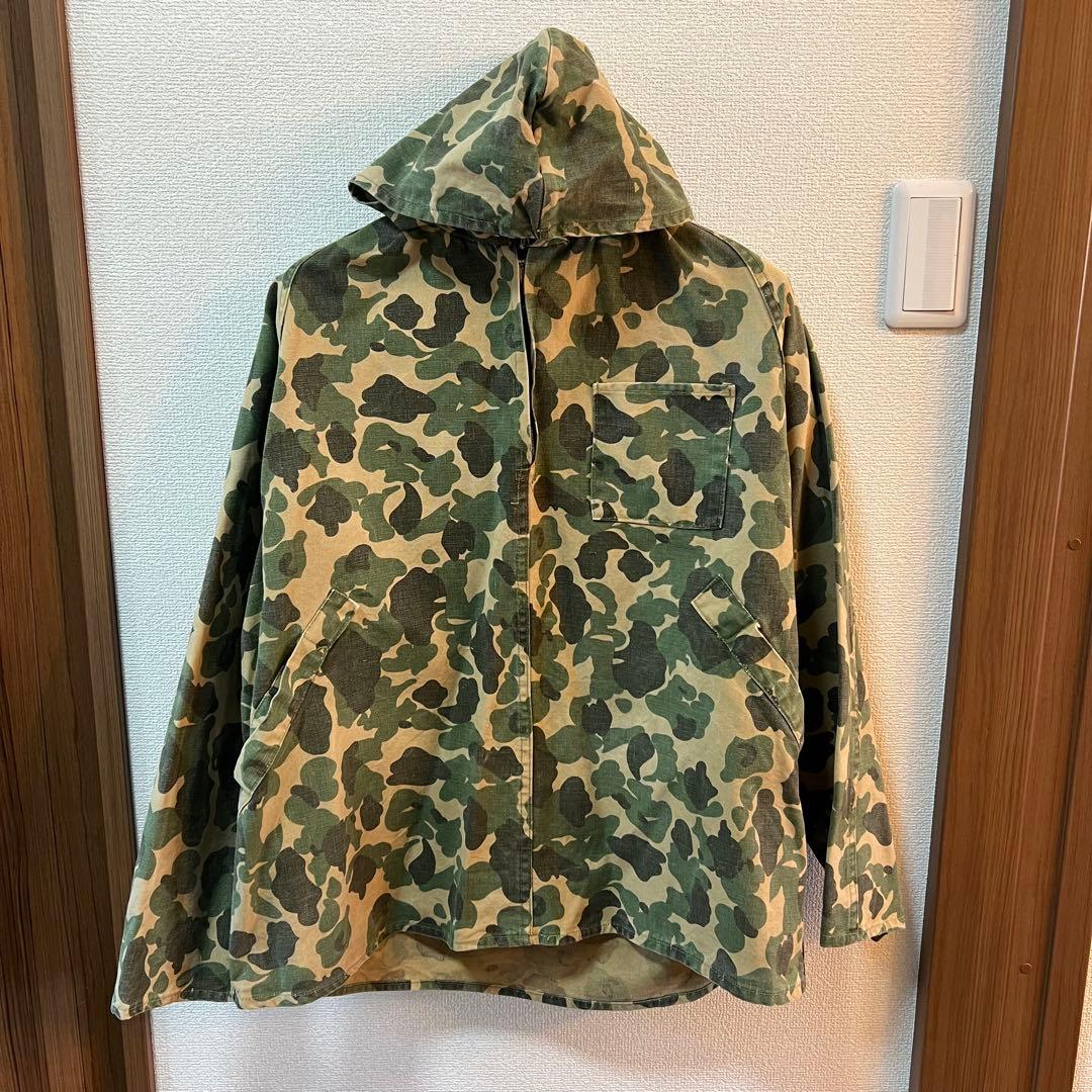 50s~60s ブルズアイ・ビル コットンカモ柄アノラックパーカー