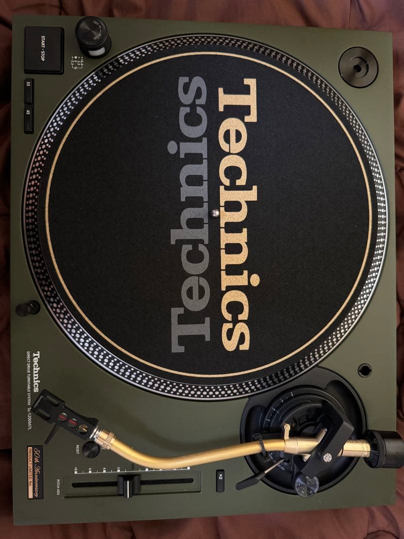 Y*R様 Technics SL-1200M7L-G(グリーン)50周年記念ター