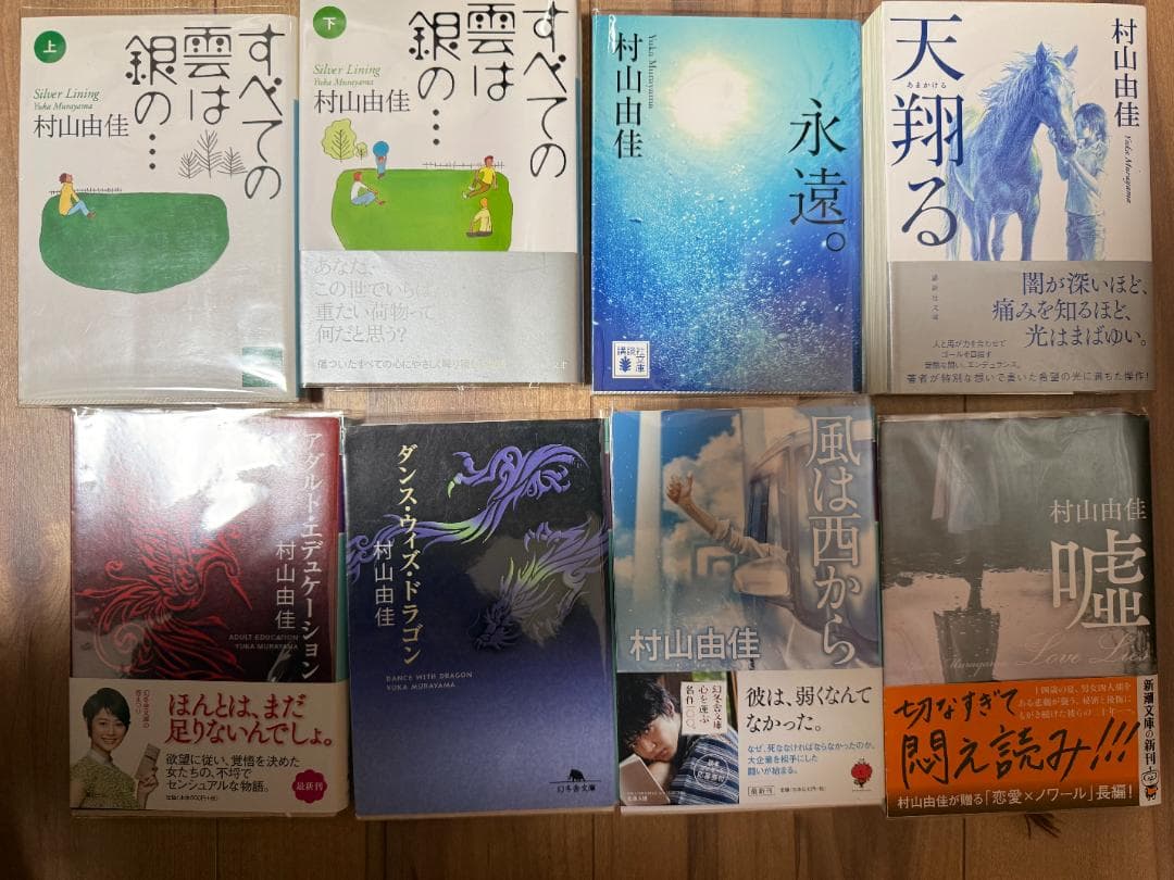【小説】村山由佳 文学作品58冊セット