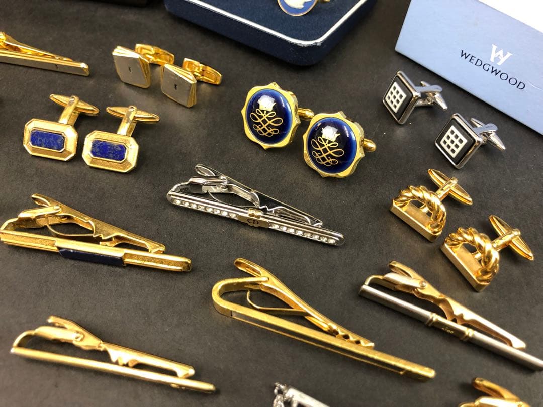 d*7様 ディオール・ダンヒル・デュポン・バーバリー他　タイピン・カフスまとめ