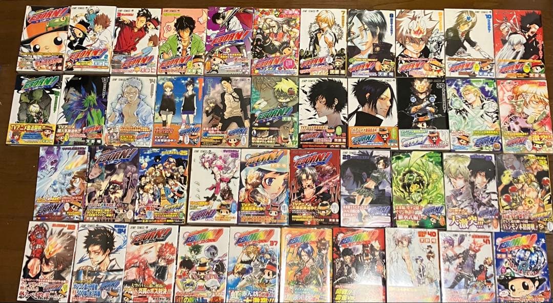 リボーン 全巻セット 全巻初版帯付き ジャンパラ多数 未開封あり