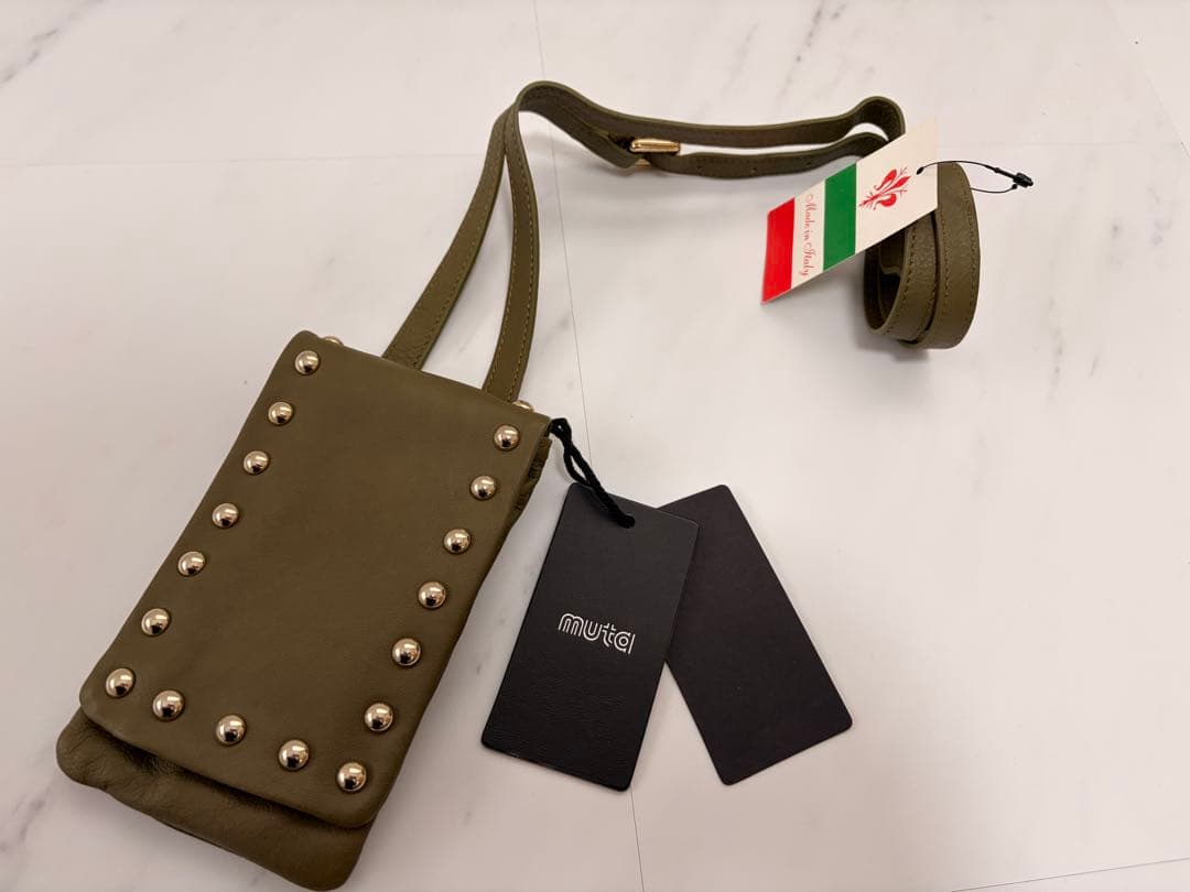 muta ショルダーポーチバッグ 牛革 2セット