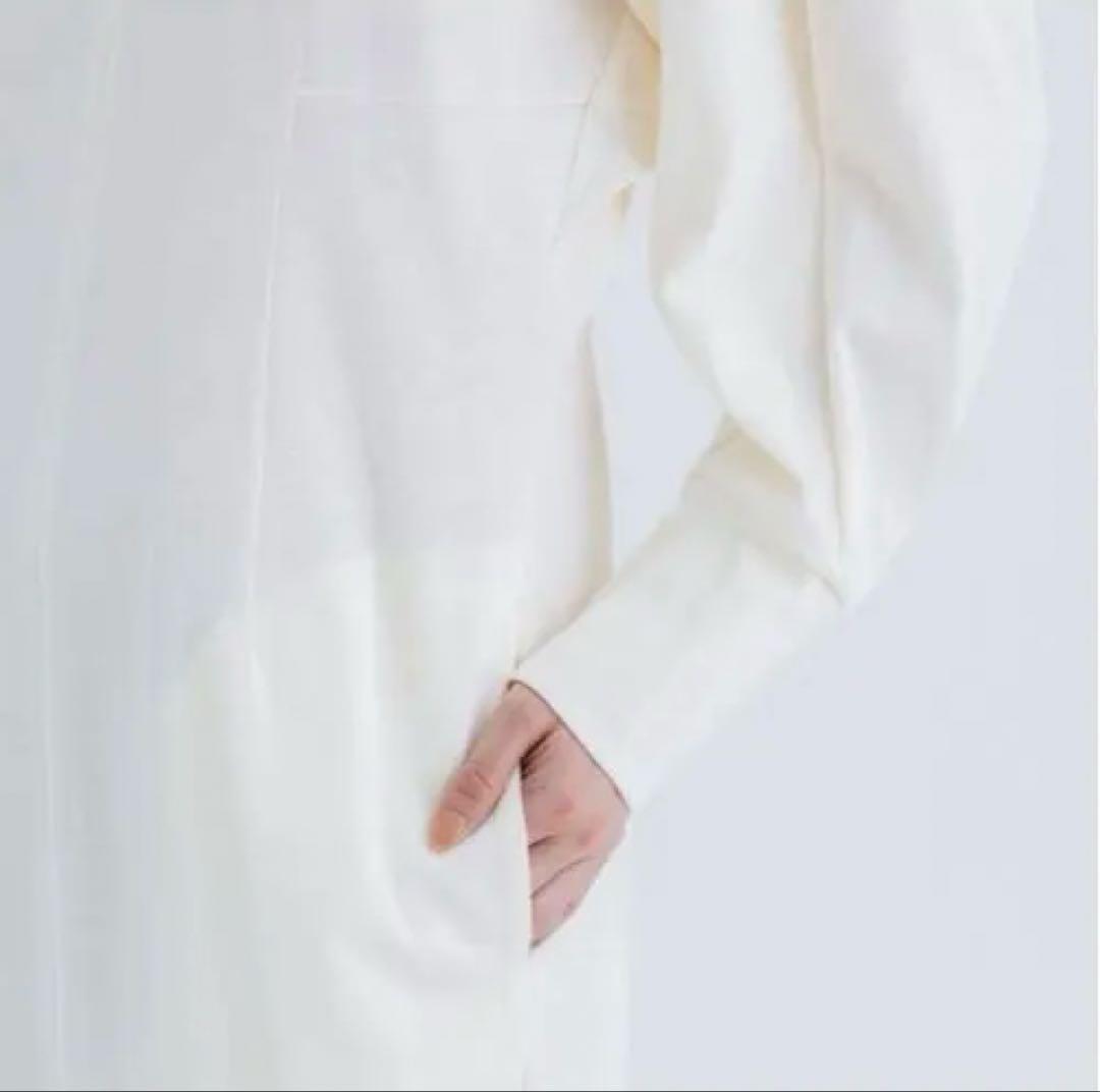 希少L 新品 Mame Kurogouchi クラシックコットンドレス ロング