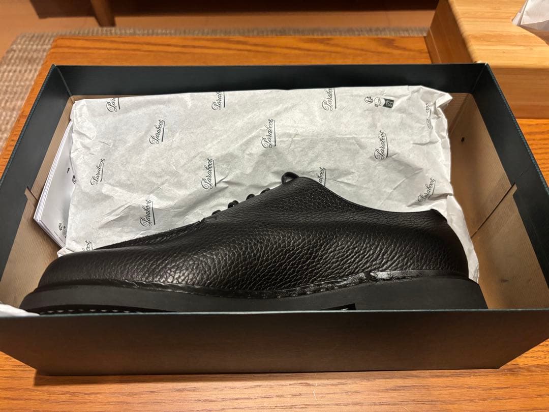 [新品] ＜ARPENTEUR×Paraboot＞MIRAGE BLACK 8H