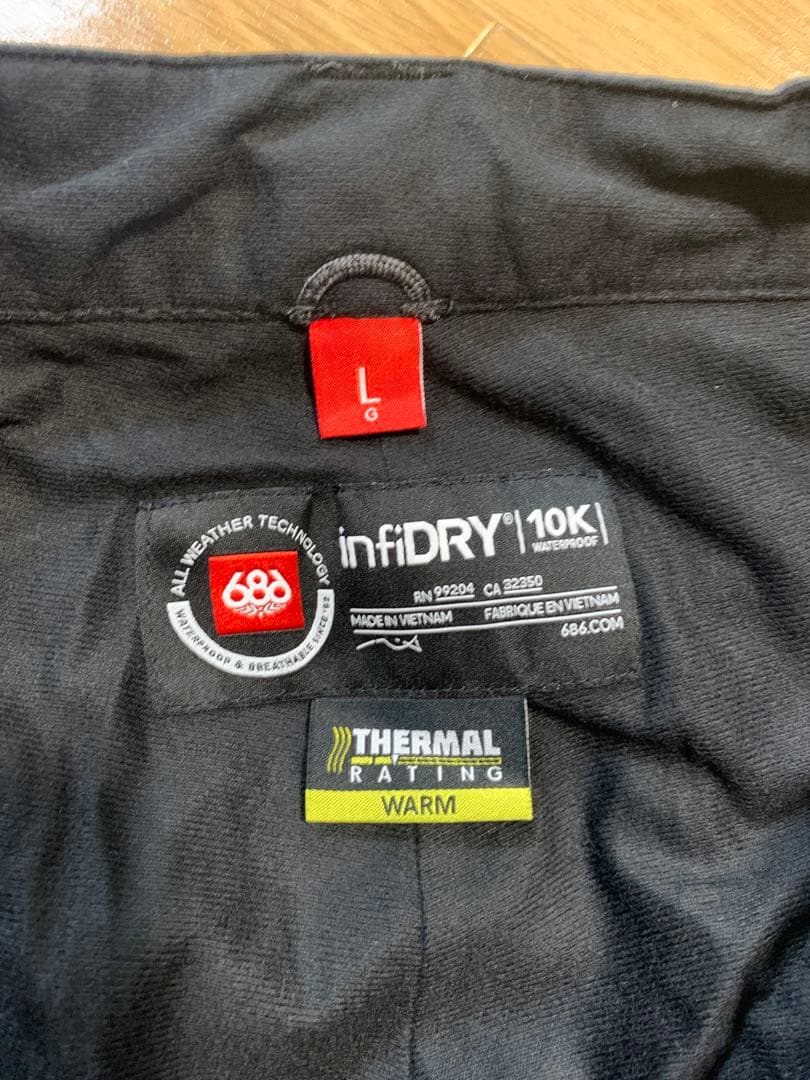 686 スノーボードウェア Lサイズ