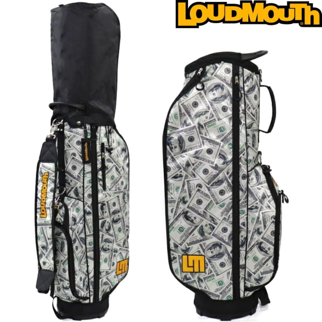 【新品】ラウドマウス LM-CB0030 キャディバッグ ハニッド 136