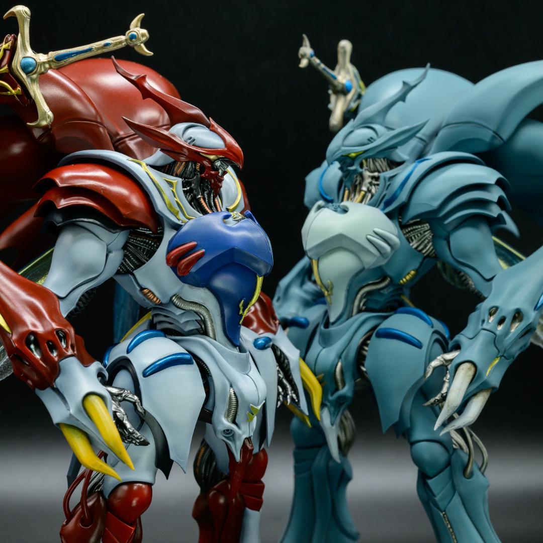 PLAMAX ヴェルビン 全塗装 2体セット