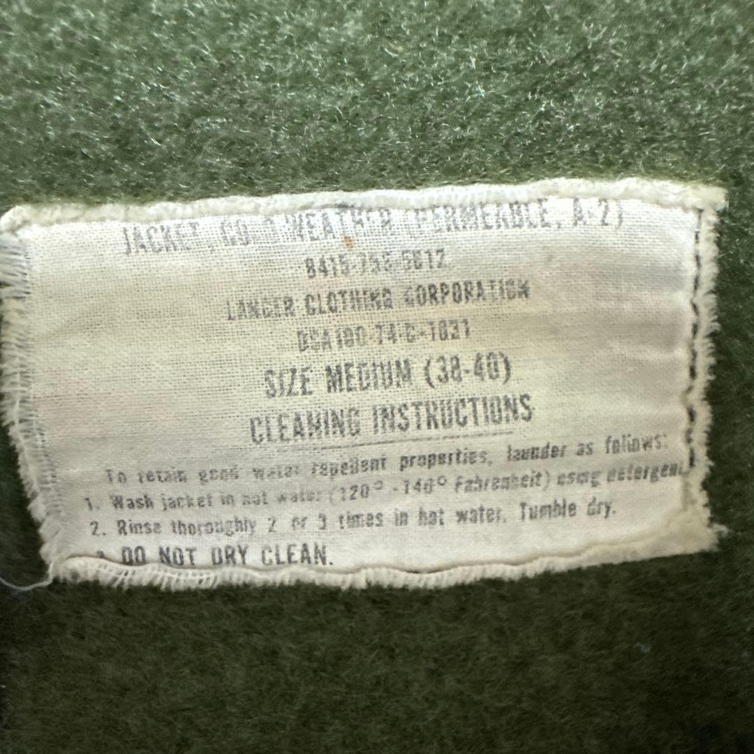 A2 ミリタリージャケット　medium 38-40　1974年製