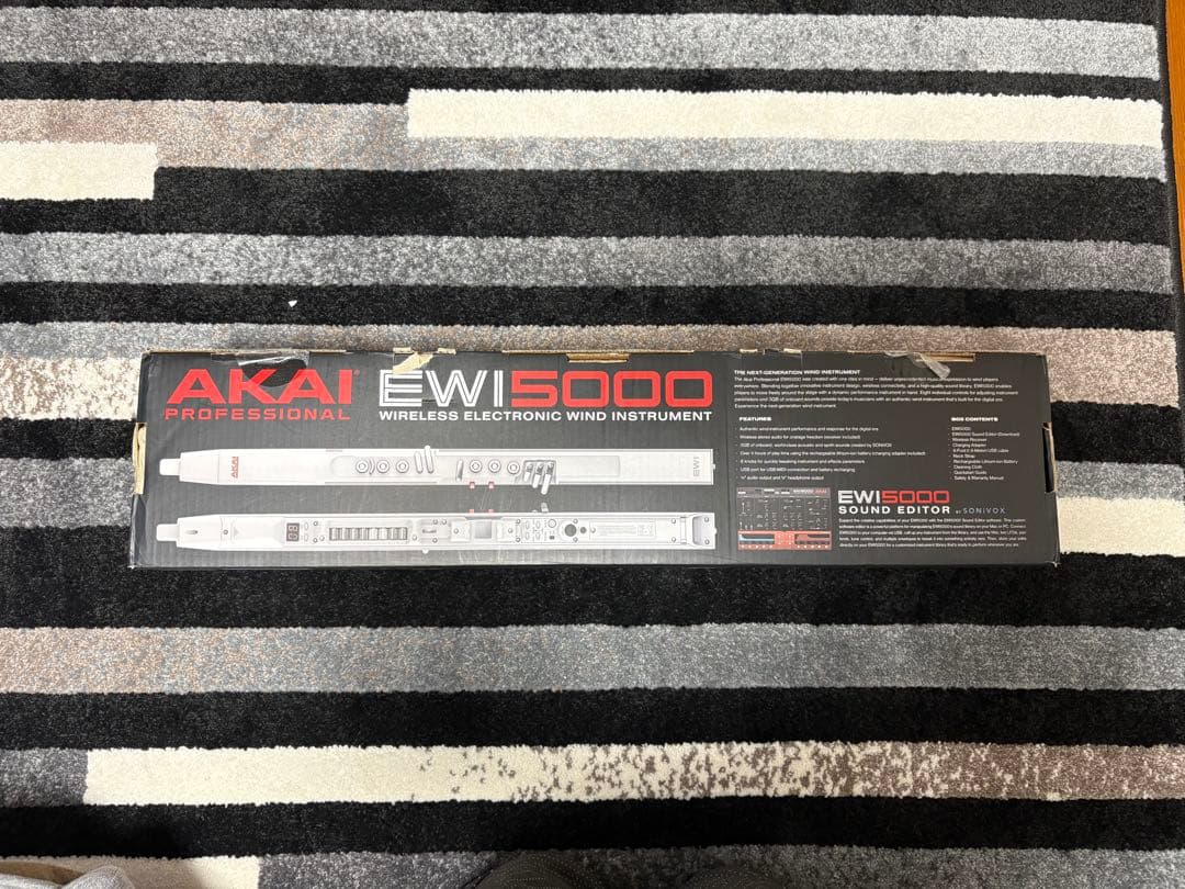 AKAI EWI5000 ワイヤレス電子管楽器