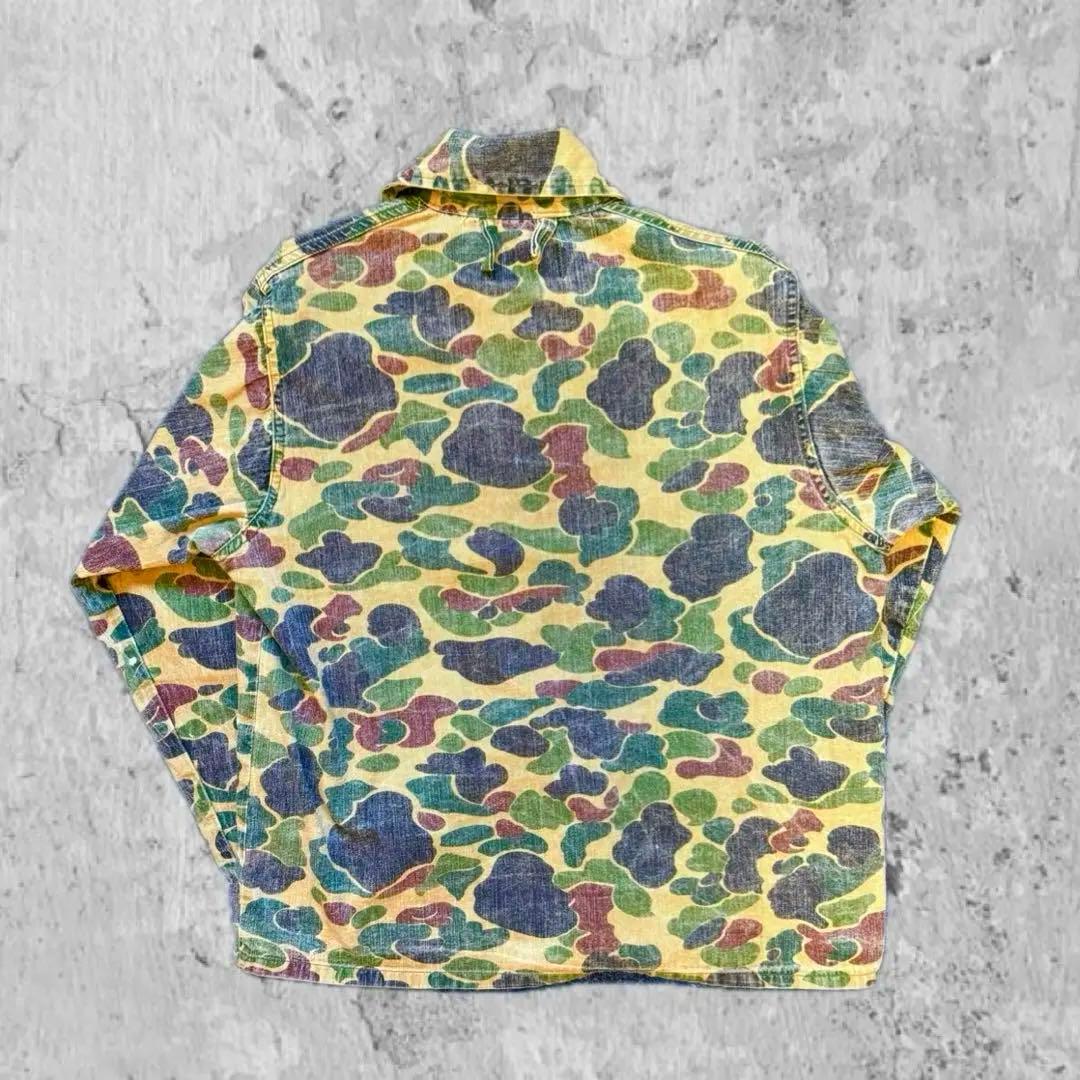 70sUSA製SAFTBAK ダックハンター カモ 迷彩 ハンティングジャケット