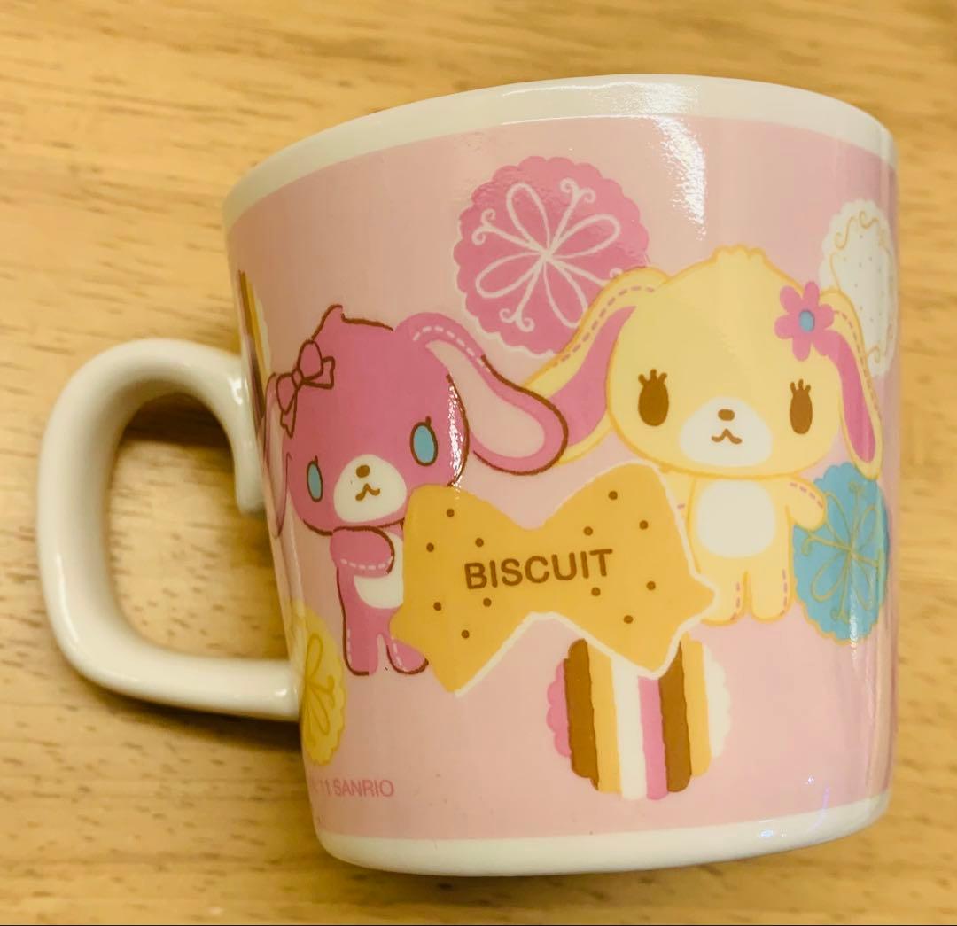 シュガーバニーズ　SugarBunnies しろうさ　くろうさ　マグカップ