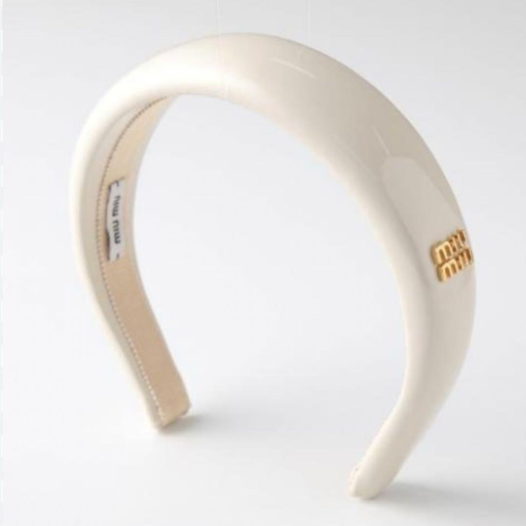 新品未使用　miumiu カチューシャ