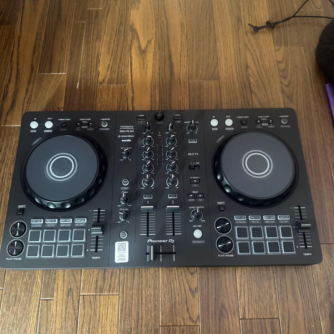 【美品】Pioneer DJ DDJ-FLX4 コントローラー 箱あり 説明書付