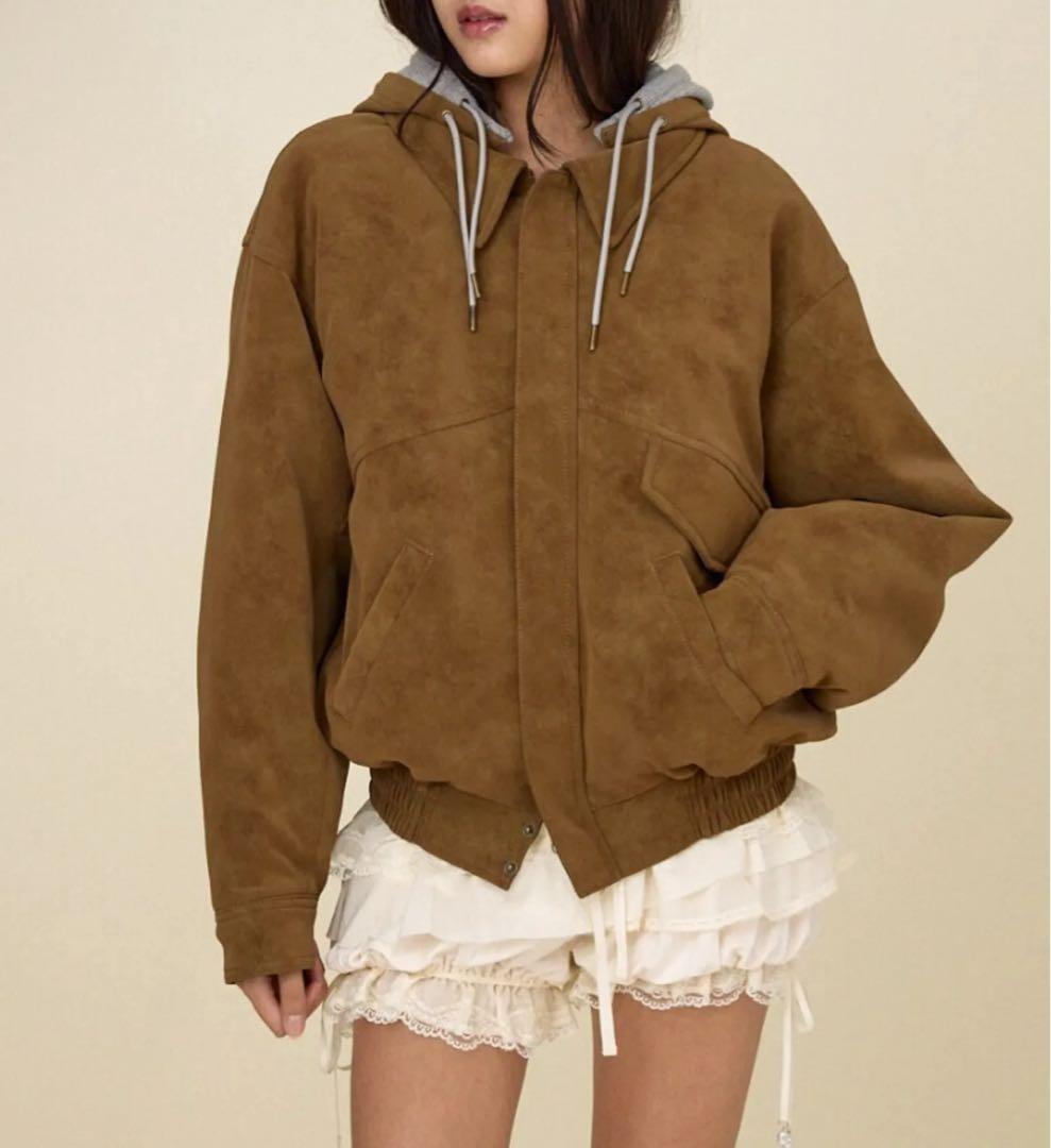 【GROWNY】（グロウニー）アウター URBAN SUEDE JUMBER