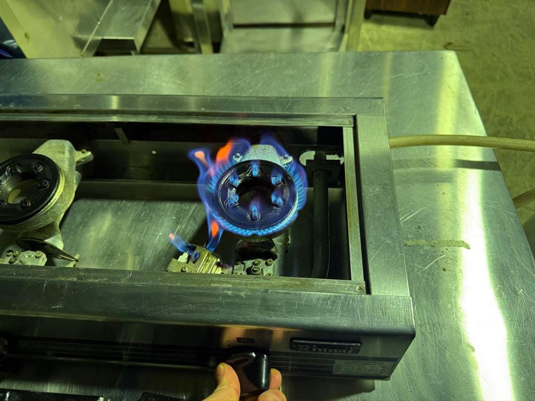 RSB-306 卓上3口コンロ プロパンガス