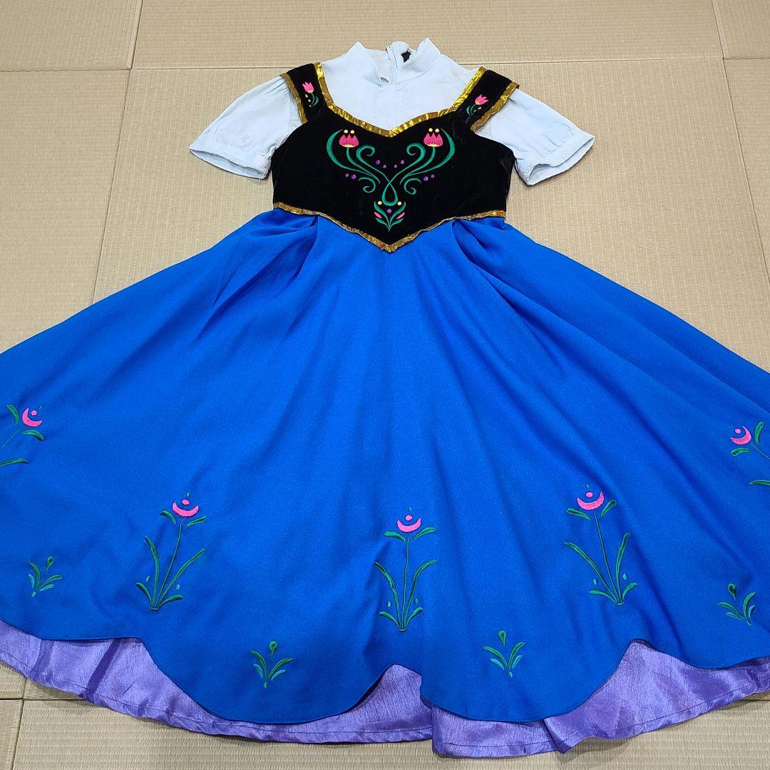 【即日発送】ビビディバビディブティック アナ雪 ドレス 130cm