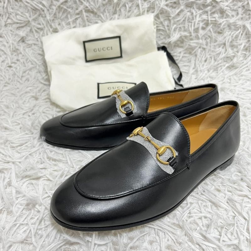 未使用 GUCCI ローファー 482464 ホースビット ヨルダーン