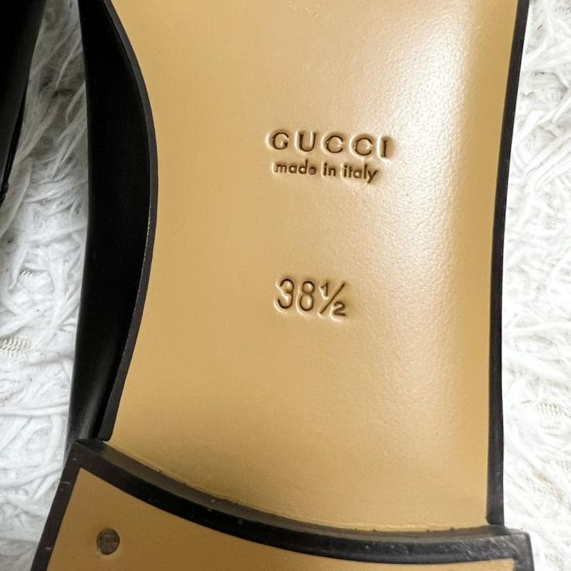 未使用 GUCCI ローファー 482464 ホースビット ヨルダーン