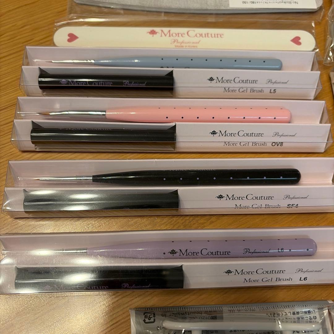 モアクチュール筆9本セット+ホルダー+ファイル