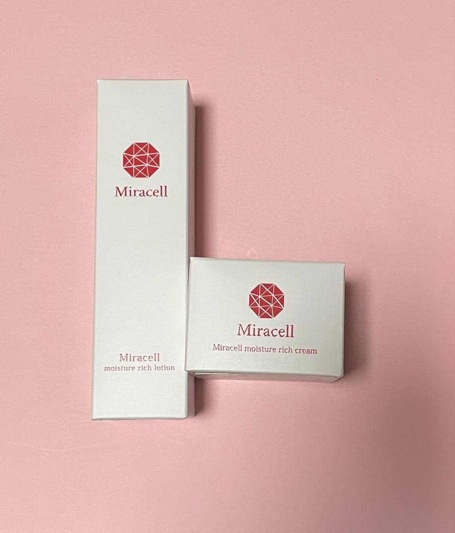 【新品未開封】ミラセルMiracellモイスチュアリッチローション&クリーム