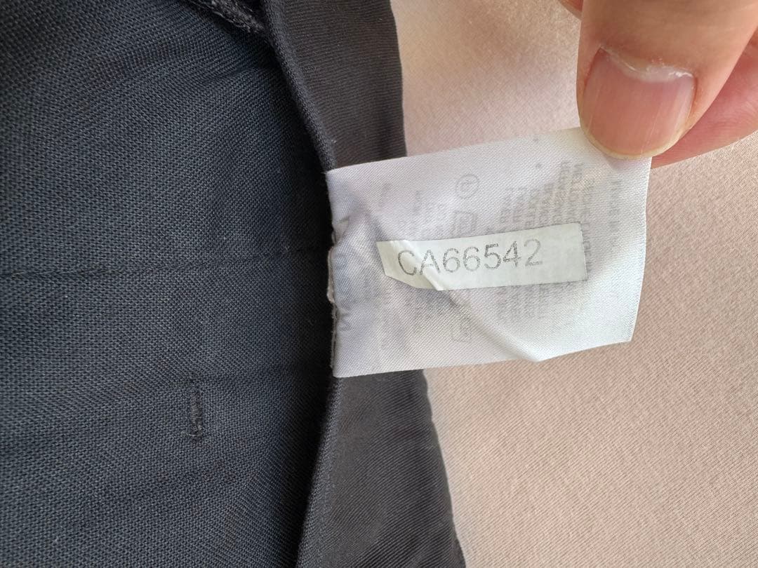 LU’U DAN ルーダン　ボンタン　スラックス　パンツ　ブラック　46 M