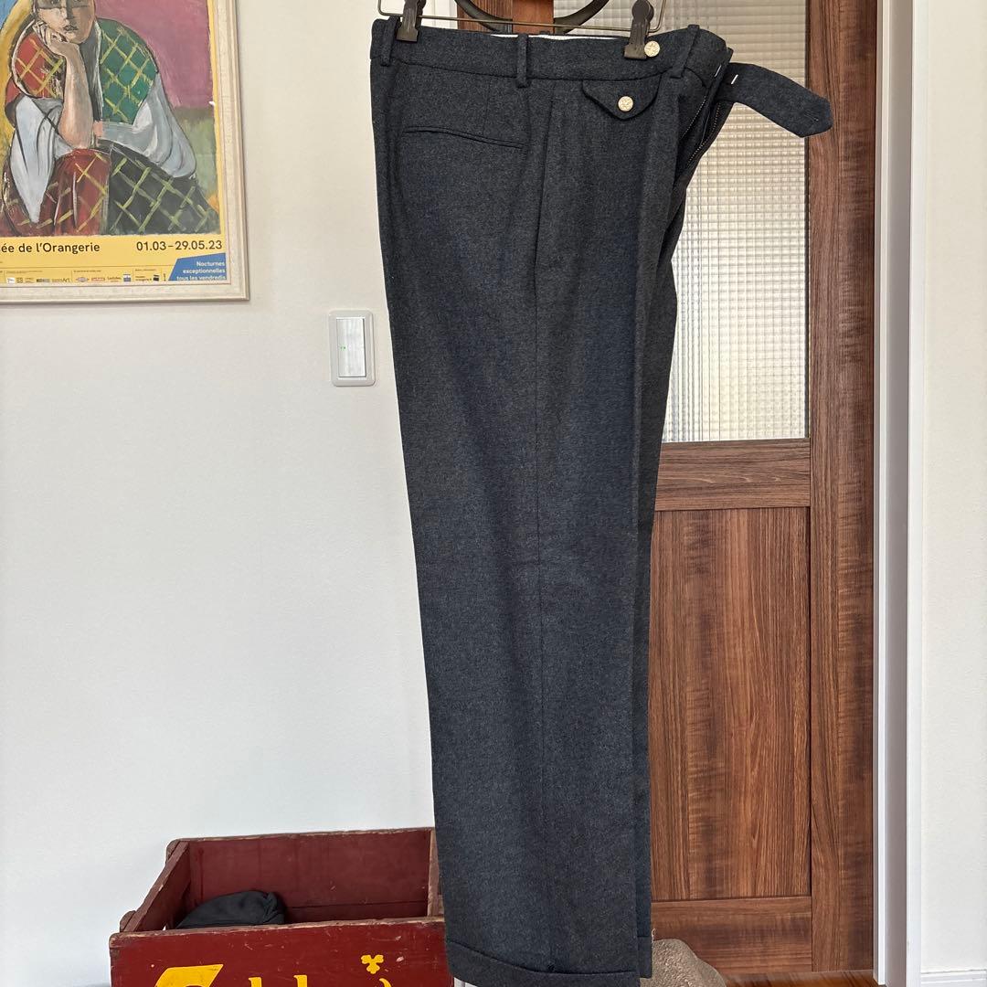 wing283Barnstormer ダークグレー スラックス 1982P