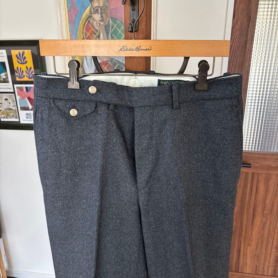 wing283Barnstormer ダークグレー スラックス 1982P