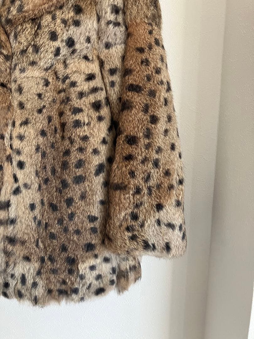 新品　IENA イエナ ブルゾン　コート　リアルファー　レオパード パーティ