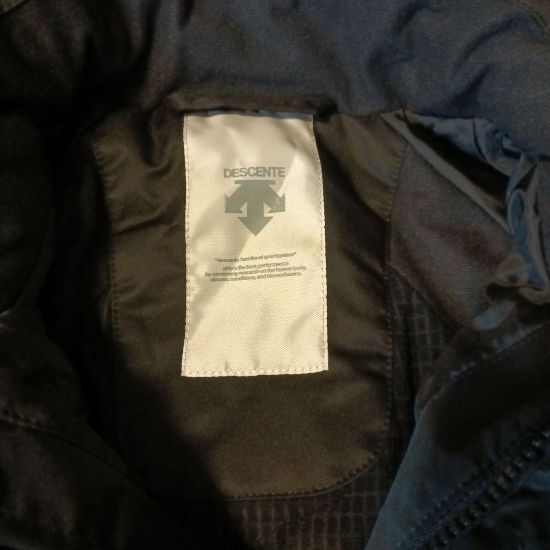 【9号】デサント　スキーウェア　黒　ブラック　柄　レディース