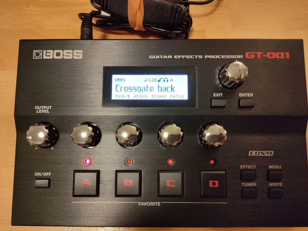 【生産終了品】BOSS GT-001 ギター用マルチエフェクター