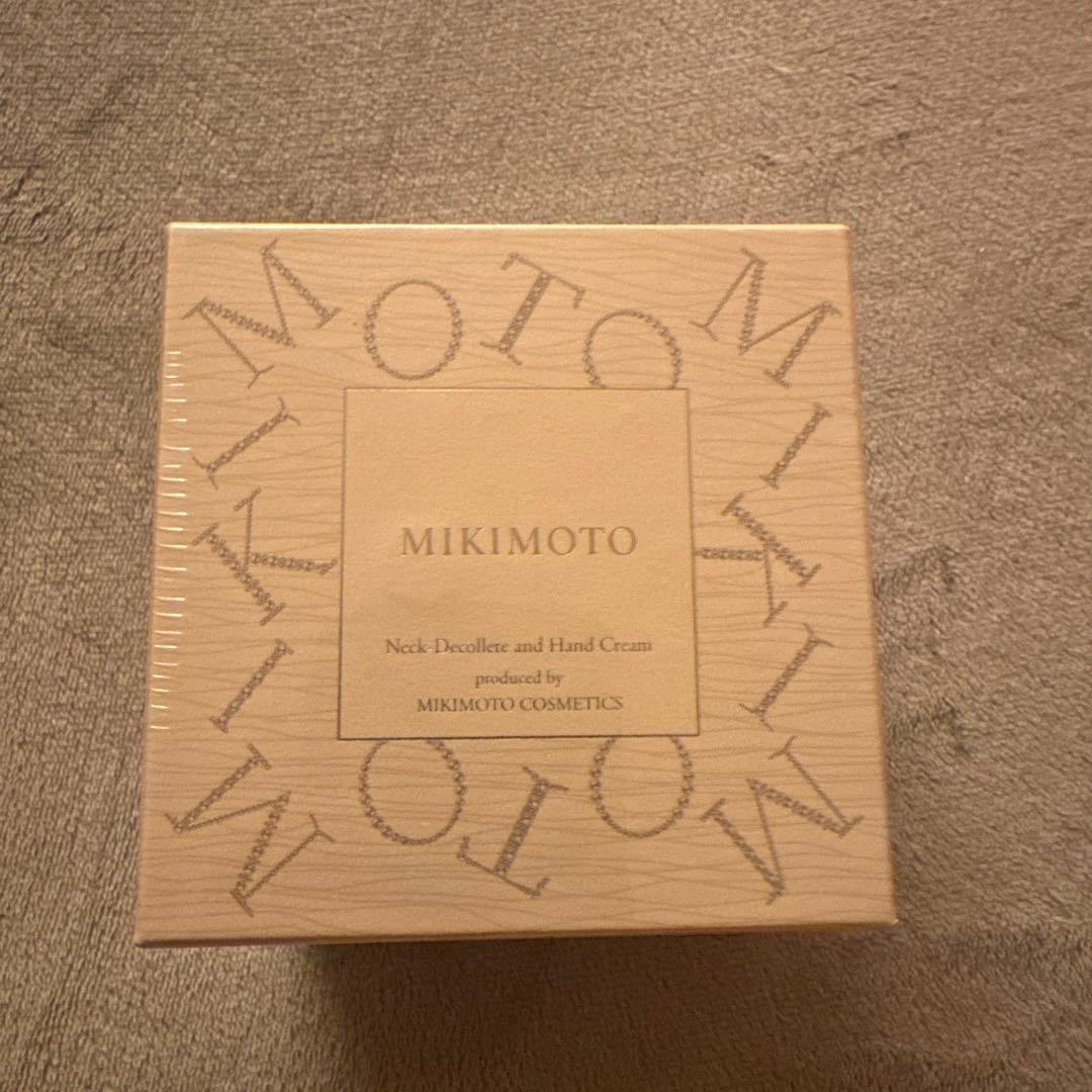ミキモト ネック・デコルテ ハンド クリーム