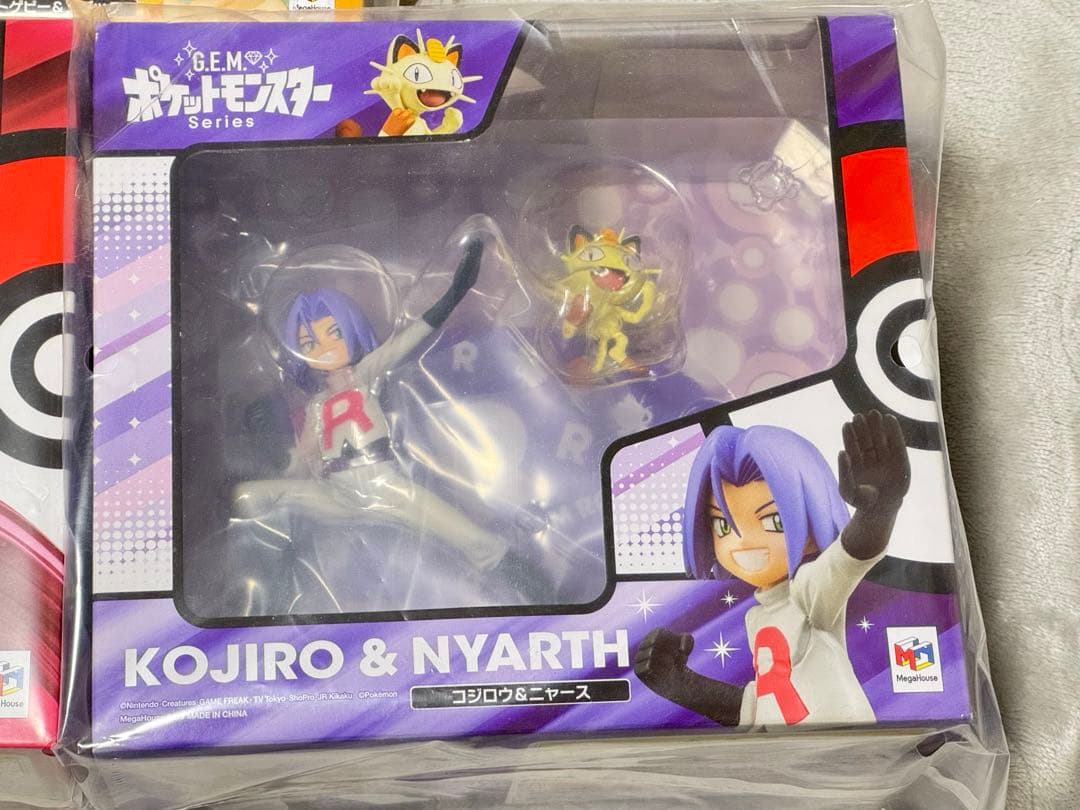 【G.E.M.ポケモンシリーズ】カスミ、タケシ、ジョーイ、ムサシ、コジロウ