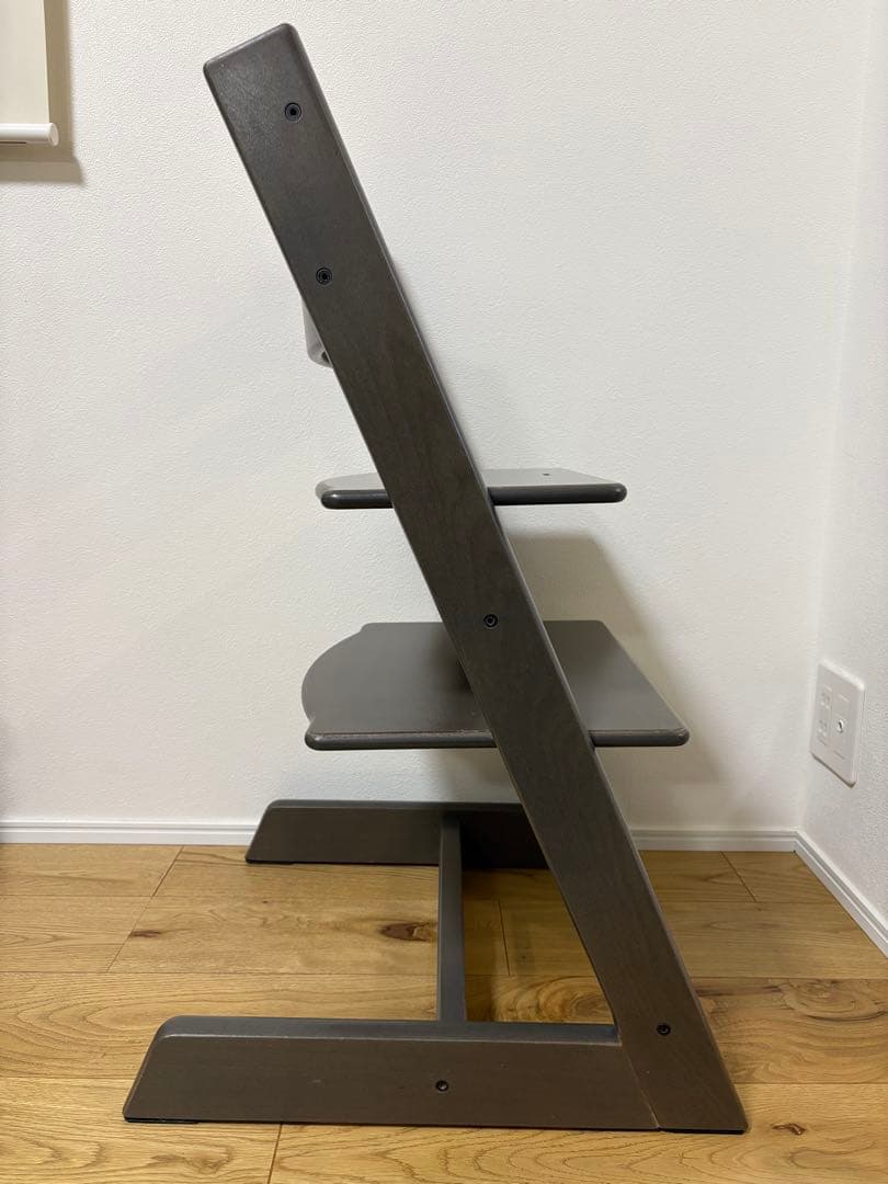 【ぜぶら】ストッケ　トリップトラップ　ヘイジーグレー